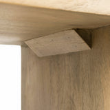 Aida 30" Seat Height Light Brown Wood Bar Stool from Mercana - Luna Furniture