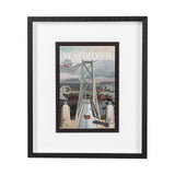Vancouver Go Canada (M) by Mercana Studio a Framed Art Print Matted under Glass from Mercana - Luna Furniture