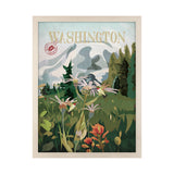 Washington Go USA (L) by Mercana Studio a Hand Embellished Decograph Framed Art Print from Mercana - Luna Furniture