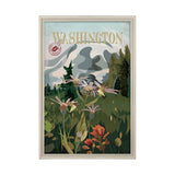 Washington Go USA (XL) by Mercana Studio a Hand Embellished Decograph Framed Art Print under Glass from Mercana - Luna Furniture