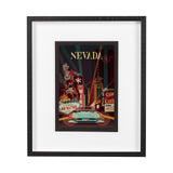Nevada Go USA (M) by Mercana Studio a Framed Art Print Matted under Glass from Mercana - Luna Furniture