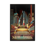 New York Go USA (SM) by Mercana Studio a Hand Embellished Decograph Framed Art Print from Mercana - Luna Furniture