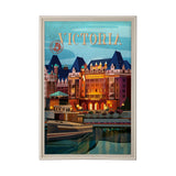 Victoria Go Canada (XL) by Mercana Studio a Hand Embellished Decograph Framed Art Print under Glass from Mercana - Luna Furniture