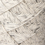 Esfera 17.7L x 15.7W x 15.7H Beige Chevron Woven Round Pouf from Mercana - Luna Furniture