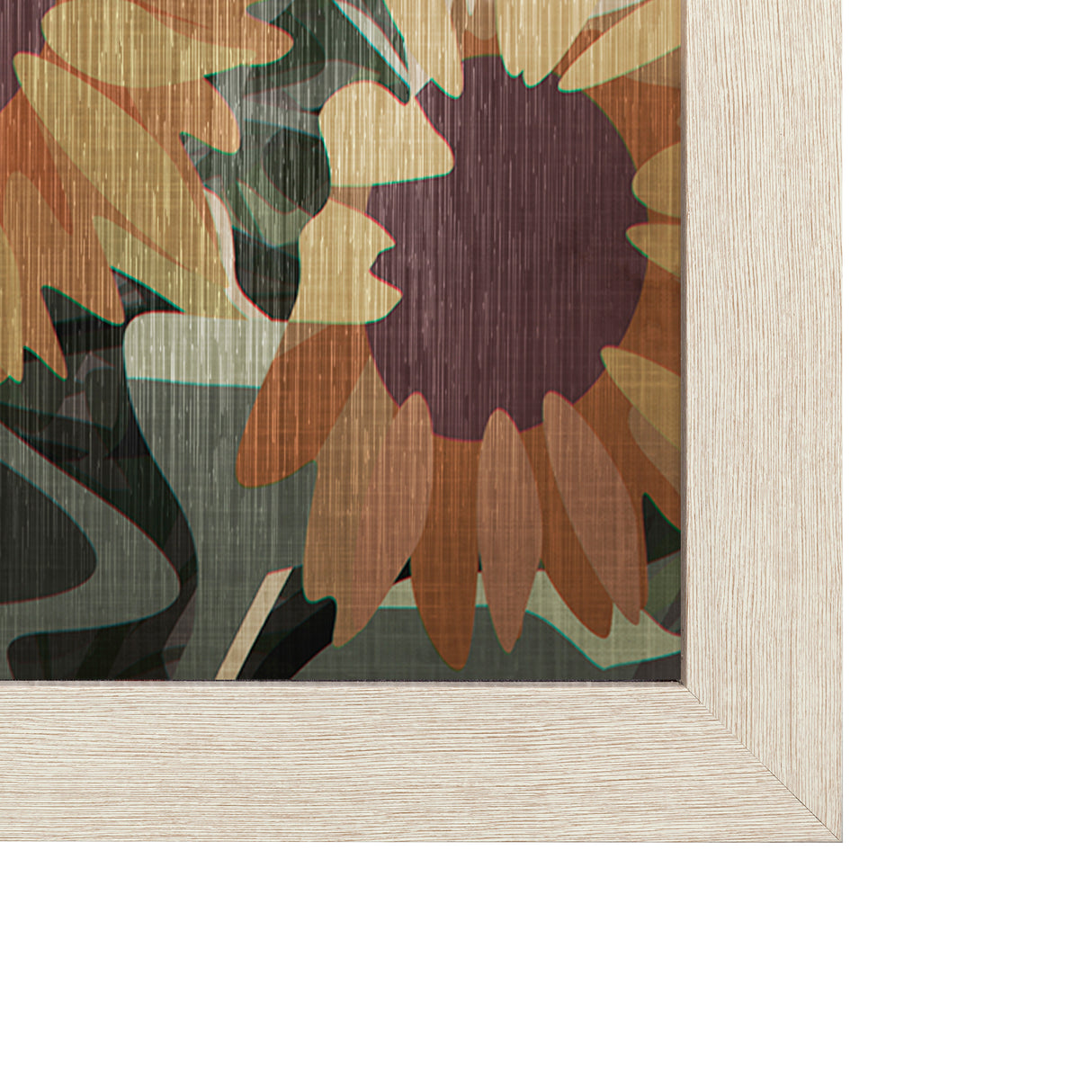 Kansas Go USA (L) by Mercana Studio a Hand Embellished Decograph Framed Art Print from Mercana - Luna Furniture