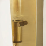Stein 5L x 6W Gold W/ White Marble Shade Wall Sconce from Mercana - Luna Furniture