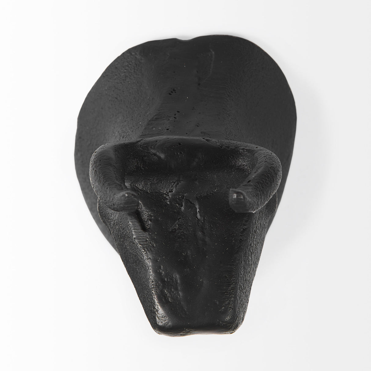 Taurus IV (Set of 2) Black Cast Aluminum Bull Wall Decor from Mercana - Luna Furniture