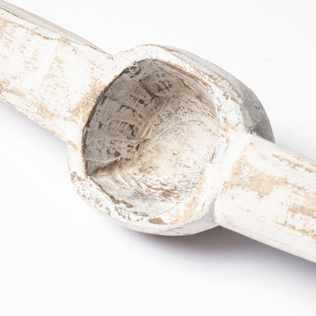 Oro (Set of 3) White Tribal Inspired Measuring Cups from Mercana - Luna Furniture