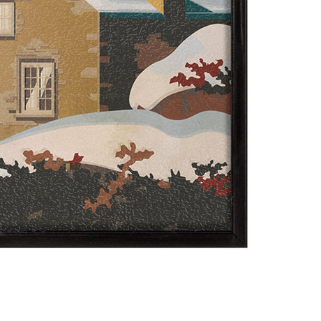 Quebec City Go Canada (SM) by Mercana Studio a Hand Embellished Decograph Framed Art Print from Mercana - Luna Furniture