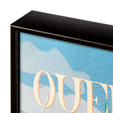Quebec City Go Canada (SM) by Mercana Studio a Hand Embellished Decograph Framed Art Print from Mercana - Luna Furniture