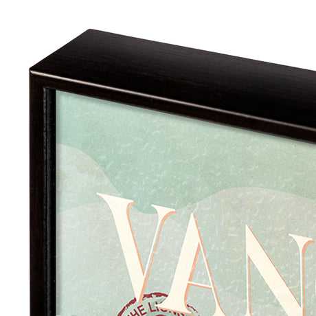Vancouver Go Canada (SM) by Mercana Studio a Hand Embellished Decograph Framed Art Print from Mercana - Luna Furniture