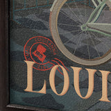 Louisiana Go USA (SM) by Mercana Studio a Hand Embellished Decograph Framed Art Print from Mercana - Luna Furniture