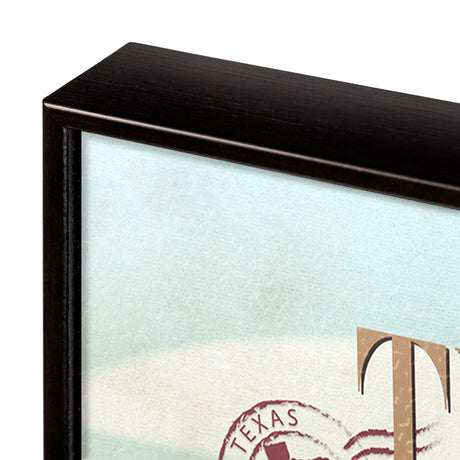 Texas Go USA (SM) by Mercana Studio a Hand Embellished Decograph Framed Art Print from Mercana - Luna Furniture