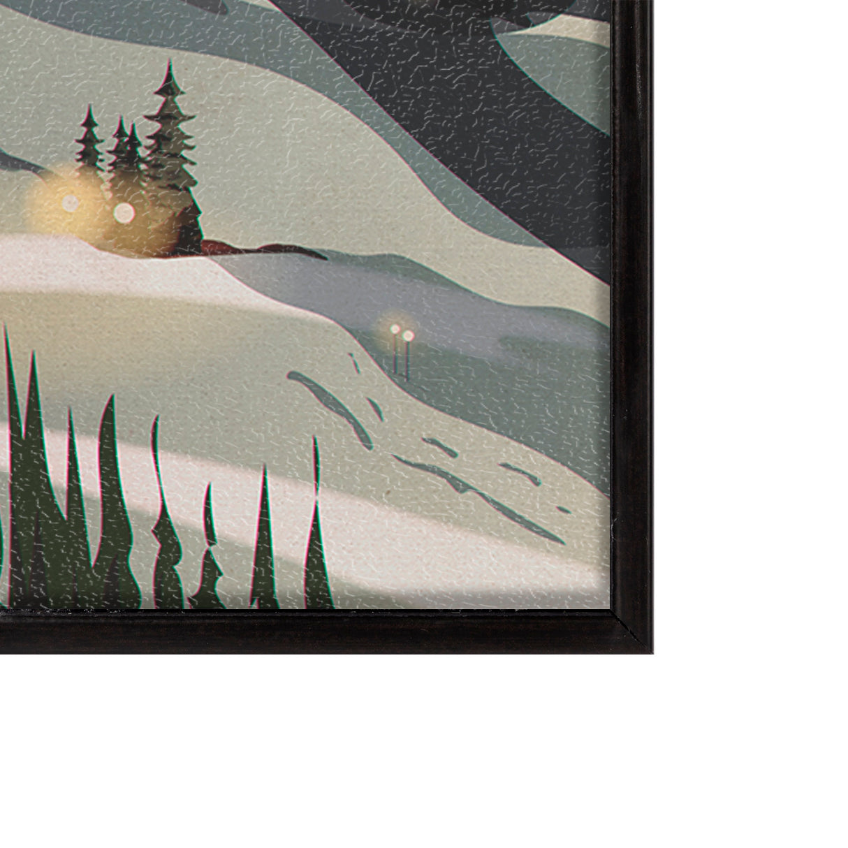 Whistler Go Canada (SM) by Mercana Studio a Hand Embellished Decograph Framed Art Print from Mercana - Luna Furniture
