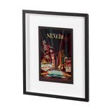 Nevada Go USA (M) by Mercana Studio a Framed Art Print Matted under Glass from Mercana - Luna Furniture