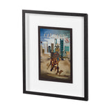 Calgary Go Canada (M) by Mercana Studio a Framed Art Print Matted under Glass from Mercana - Luna Furniture