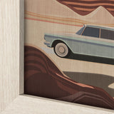Arizona Go USA (L) by Mercana Studio a Hand Embellished Decograph Framed Art Print from Mercana - Luna Furniture