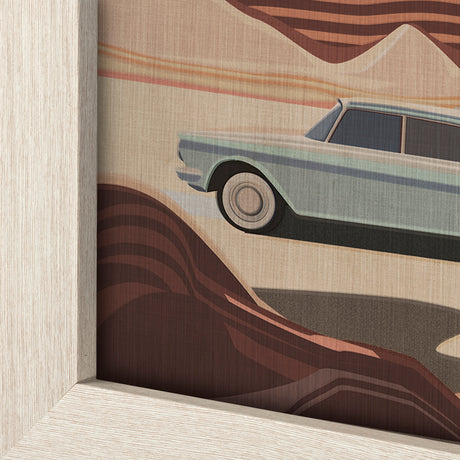 Arizona Go USA (L) by Mercana Studio a Hand Embellished Decograph Framed Art Print from Mercana - Luna Furniture
