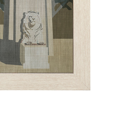 Vancouver Go Canada (L) by Mercana Studio a Hand Embellished Decograph Framed Art Print from Mercana - Luna Furniture