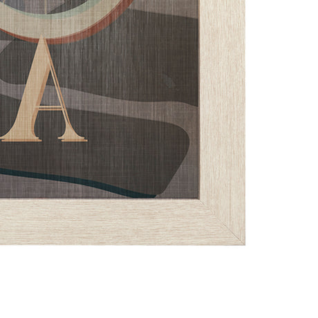 Louisiana Go USA (L) by Mercana Studio a Hand Embellished Decograph Framed Art Print from Mercana - Luna Furniture