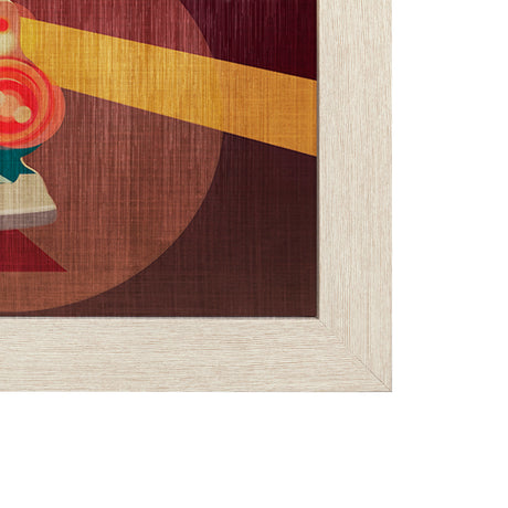 Nevada Go USA (L) by Mercana Studio a Hand Embelished Decograph Framed Art Print from Mercana - Luna Furniture