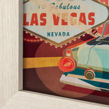 Nevada Go USA (L) by Mercana Studio a Hand Embelished Decograph Framed Art Print from Mercana - Luna Furniture