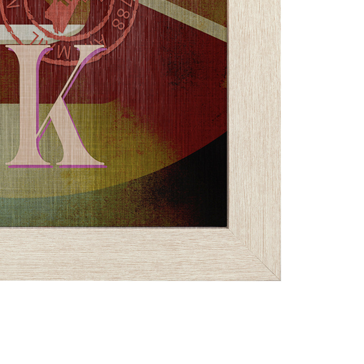 New York Go USA (L) by Mercana Studio a Hand Embellished Decograph Framed Art Print from Mercana - Luna Furniture