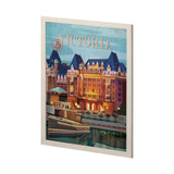 Victoria Go Canada (L) by Mercana Studio a Hand Embellished Decograph Framed Art Print from Mercana - Luna Furniture