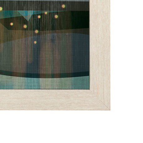 Victoria Go Canada (L) by Mercana Studio a Hand Embellished Decograph Framed Art Print from Mercana - Luna Furniture