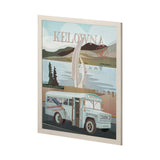 Kelowna Go Canada (L) by Mercana Studio a Hand Embellished Framed Art Decograph Print from Mercana - Luna Furniture