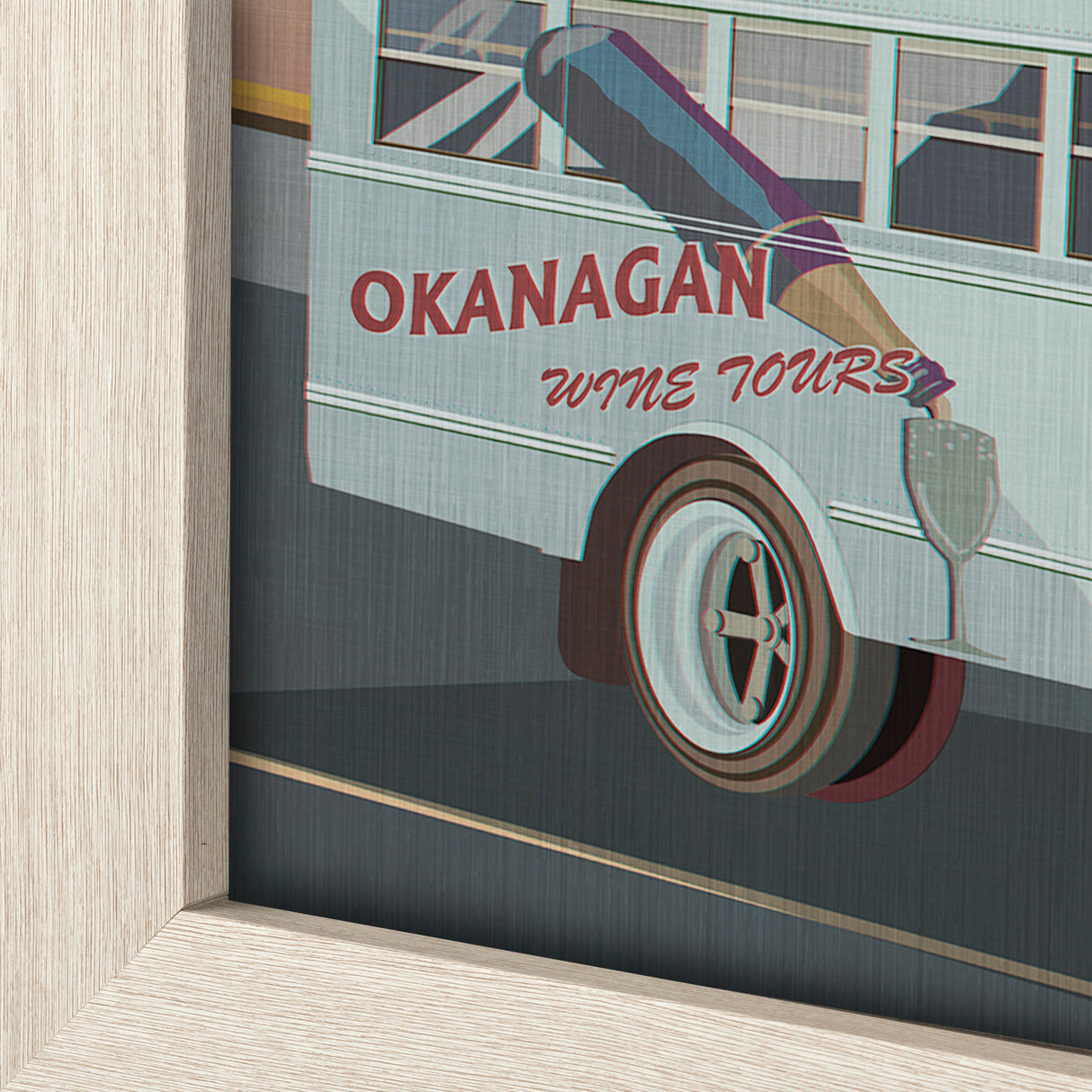 Kelowna Go Canada (L) by Mercana Studio a Hand Embellished Framed Art Decograph Print from Mercana - Luna Furniture