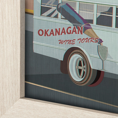 Kelowna Go Canada (L) by Mercana Studio a Hand Embellished Framed Art Decograph Print from Mercana - Luna Furniture