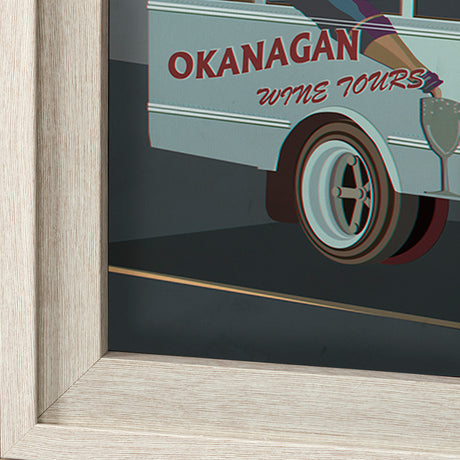 Kelowna Go Canada (XL) by Mercana Studio a Hand Embellished Decograph Framed Art Print under Glass from Mercana - Luna Furniture
