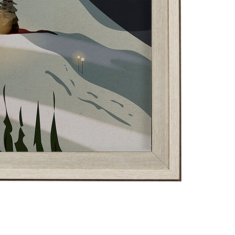 Whistler Go Canada (XL) by Mercana Studio a Hand Embellished Decograph Framed Art Print under Glass from Mercana - Luna Furniture