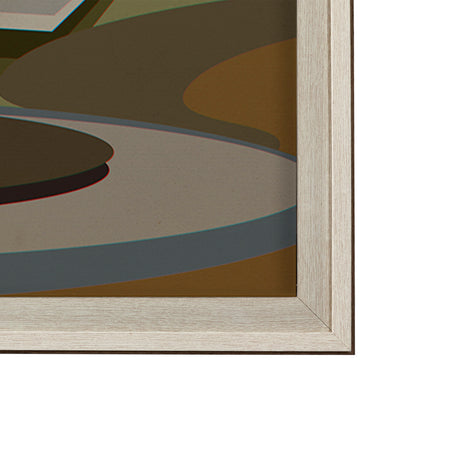 Regina Go Canada (XL) by Mercana Studio a Hand Embellished Decograph Framed Art Print under Glass from Mercana - Luna Furniture