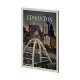 Edmonton Go Canada (XL) by Mercana Studio a Hand Embellished Decograph Framed Art Print under Glass from Mercana - Luna Furniture