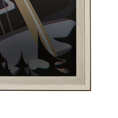 Edmonton Go Canada (XL) by Mercana Studio a Hand Embellished Decograph Framed Art Print under Glass from Mercana - Luna Furniture