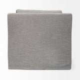 Denly III 38 X 38.25 X 34.5 Flint Gray Slipcover Upholstered Arm Chair from Mercana - Luna Furniture