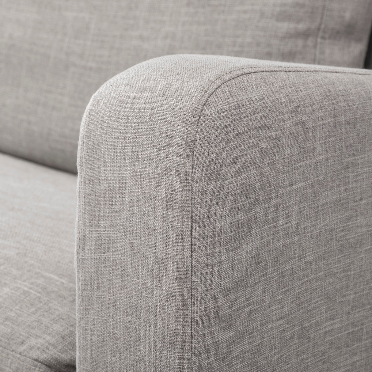 Denly III 38 X 38.25 X 34.5 Flint Gray Slipcover Upholstered Arm Chair from Mercana - Luna Furniture