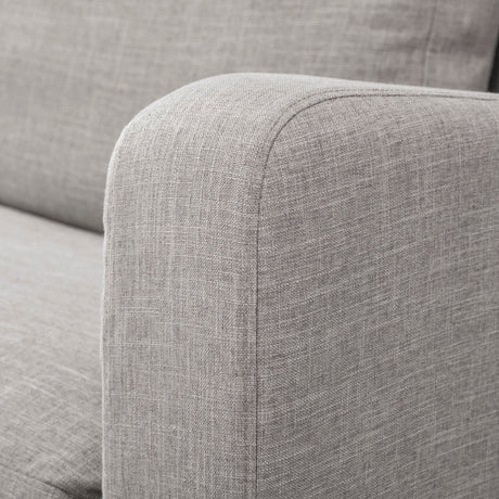 Denly III 38 X 38.25 X 34.5 Flint Gray Slipcover Upholstered Arm Chair from Mercana - Luna Furniture