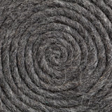 Allium Dark Gray Handwoven Wool Cylindrical Pouf from Mercana - Luna Furniture