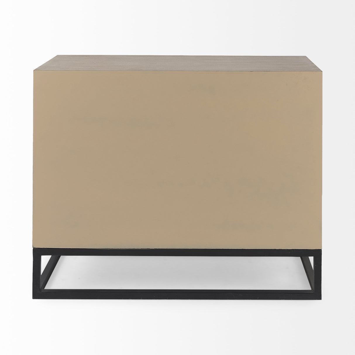 Genevieve I 39L x 16W Light Brown Fir Veneer 3 Drawer Accent Cabinet from Mercana - Luna Furniture