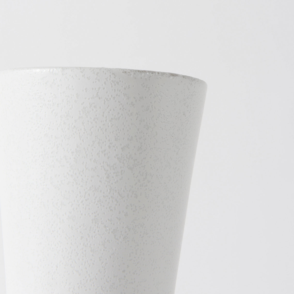 Laforge 9.4H Small White Ceramic Vase from Mercana - Luna Furniture