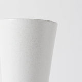 Laforge 9.4H Small White Ceramic Vase from Mercana - Luna Furniture