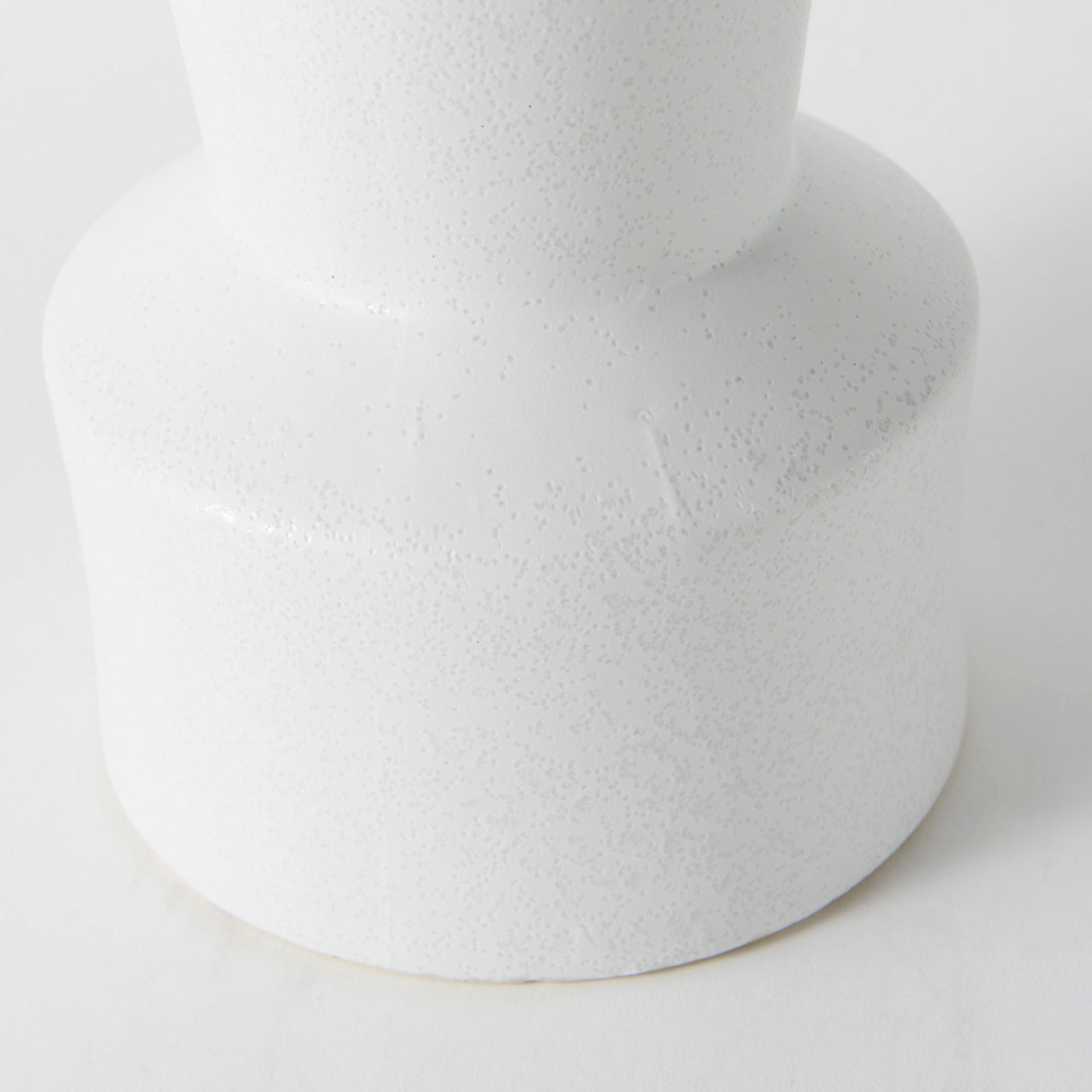 Laforge 9.4H Small White Ceramic Vase from Mercana - Luna Furniture