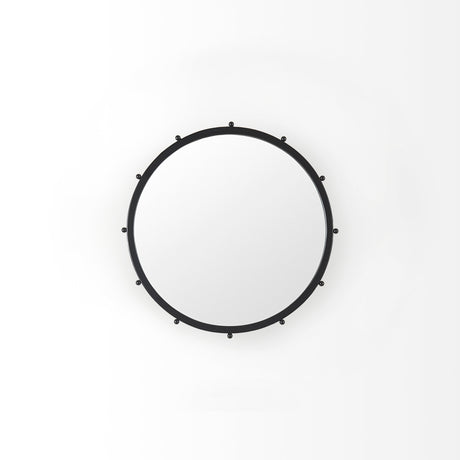 Elena I Small Black Wall Mirror from Mercana - Luna Furniture