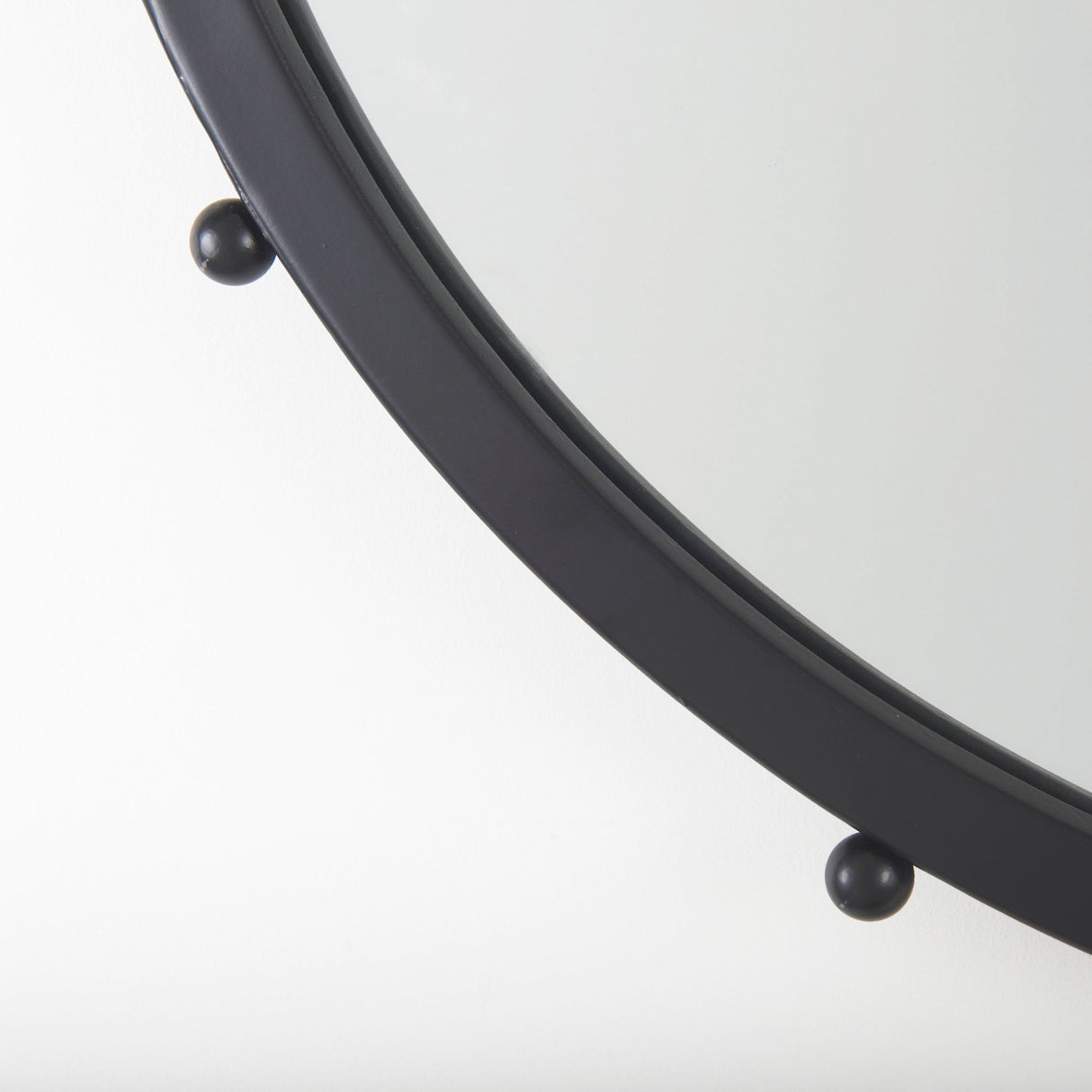 Elena I Small Black Wall Mirror from Mercana - Luna Furniture