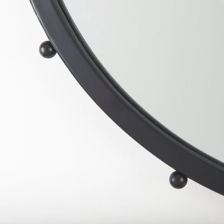 Elena I Small Black Wall Mirror from Mercana - Luna Furniture