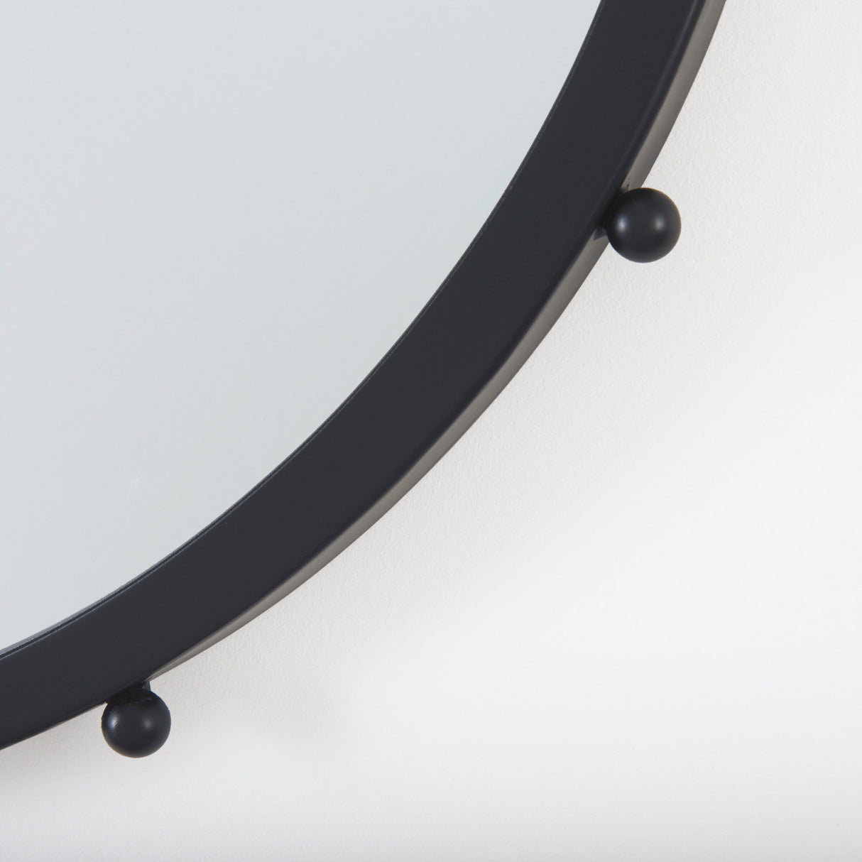 Elena I Small Black Wall Mirror from Mercana - Luna Furniture