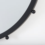 Elena I Small Black Wall Mirror from Mercana - Luna Furniture